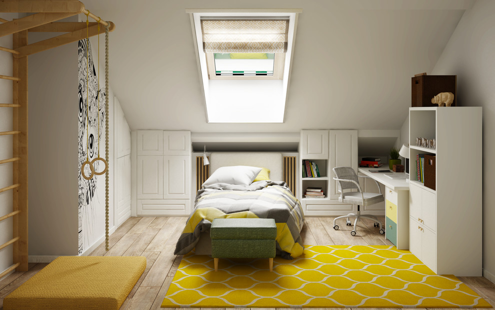 Мансардная квартира для семьи из трех человек