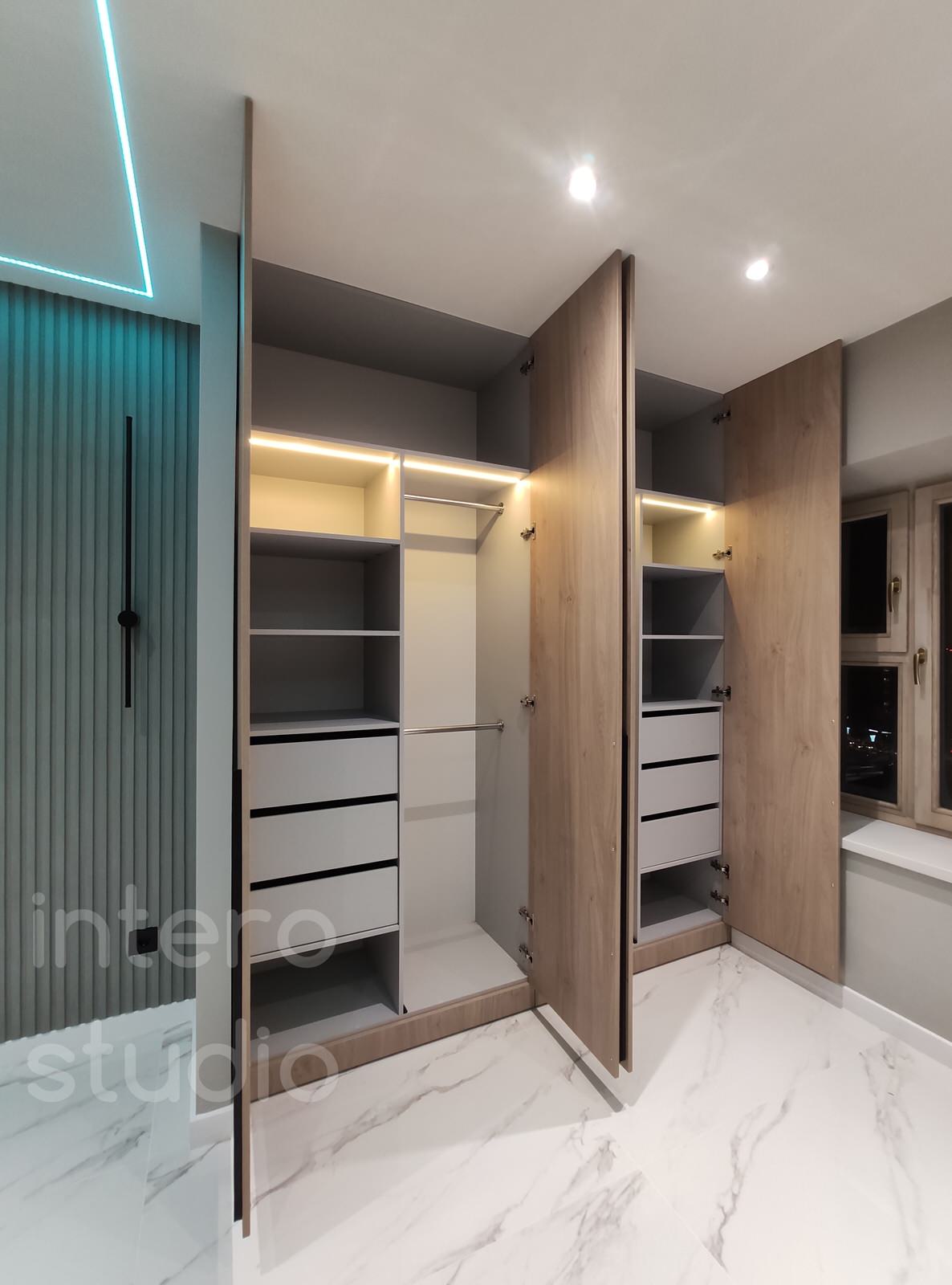 Обложка проекта: Шкаф распашной на заказ, ЖК Garden Park Эдальго, Москва