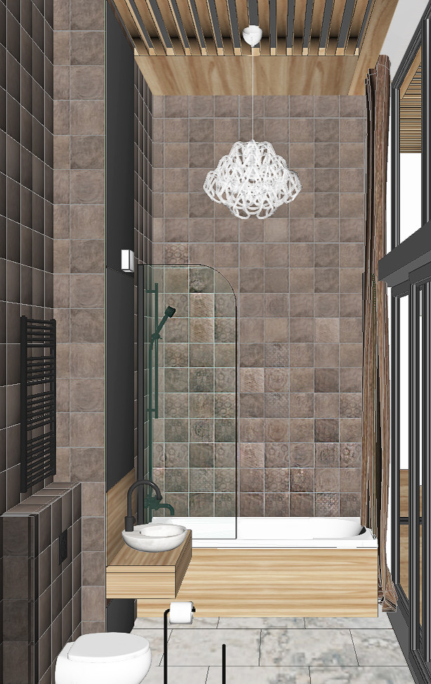 Чертежи к проекту квартиры в ЖК "Большом"