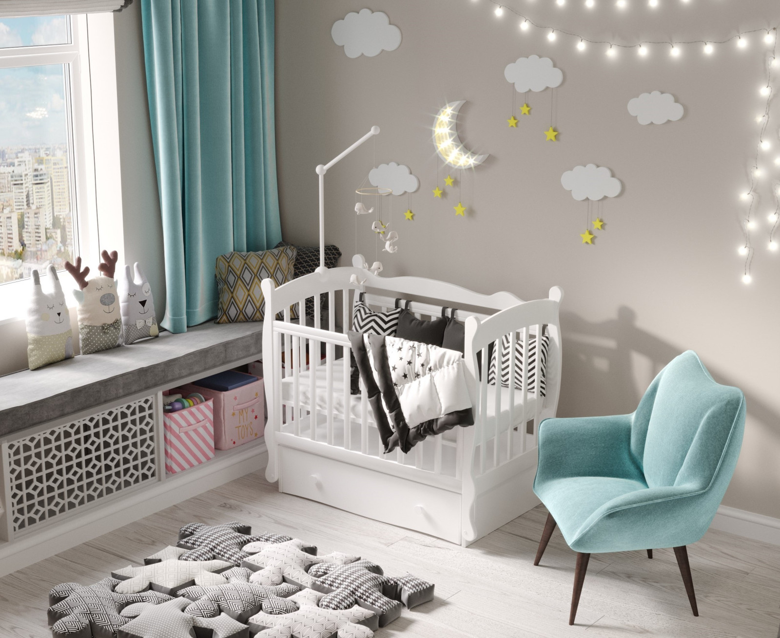 Детская комната г. Ярославль ЖК ЯРСИТИ