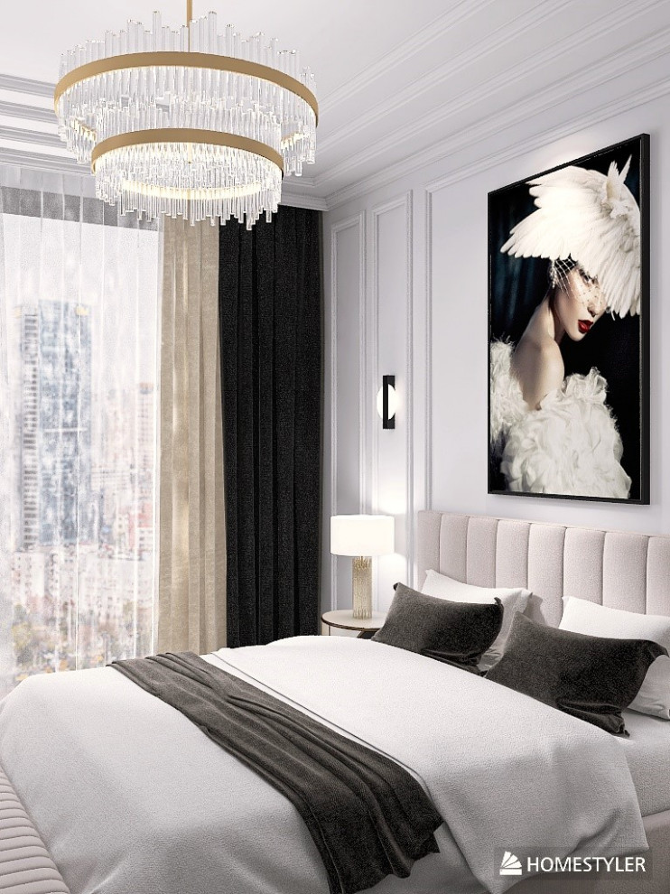 Обложка проекта: Спальня в стиле ар-деко