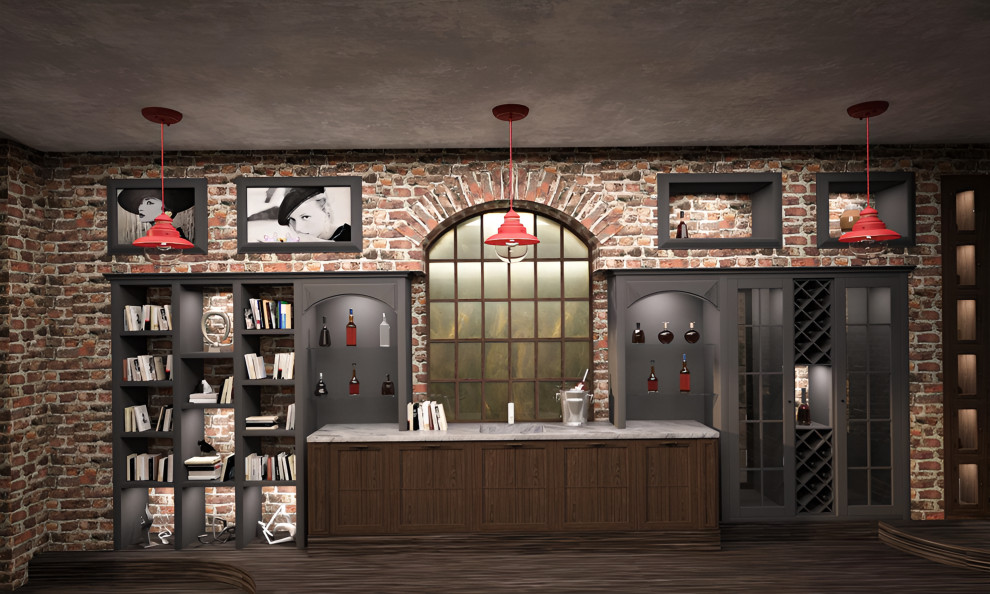 Зимняя веранда в стиле Лофт