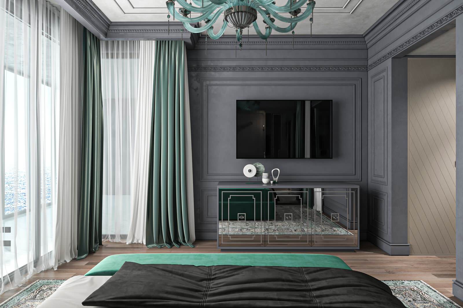 Пентхаус 393 кв.м., Acqualina Miami