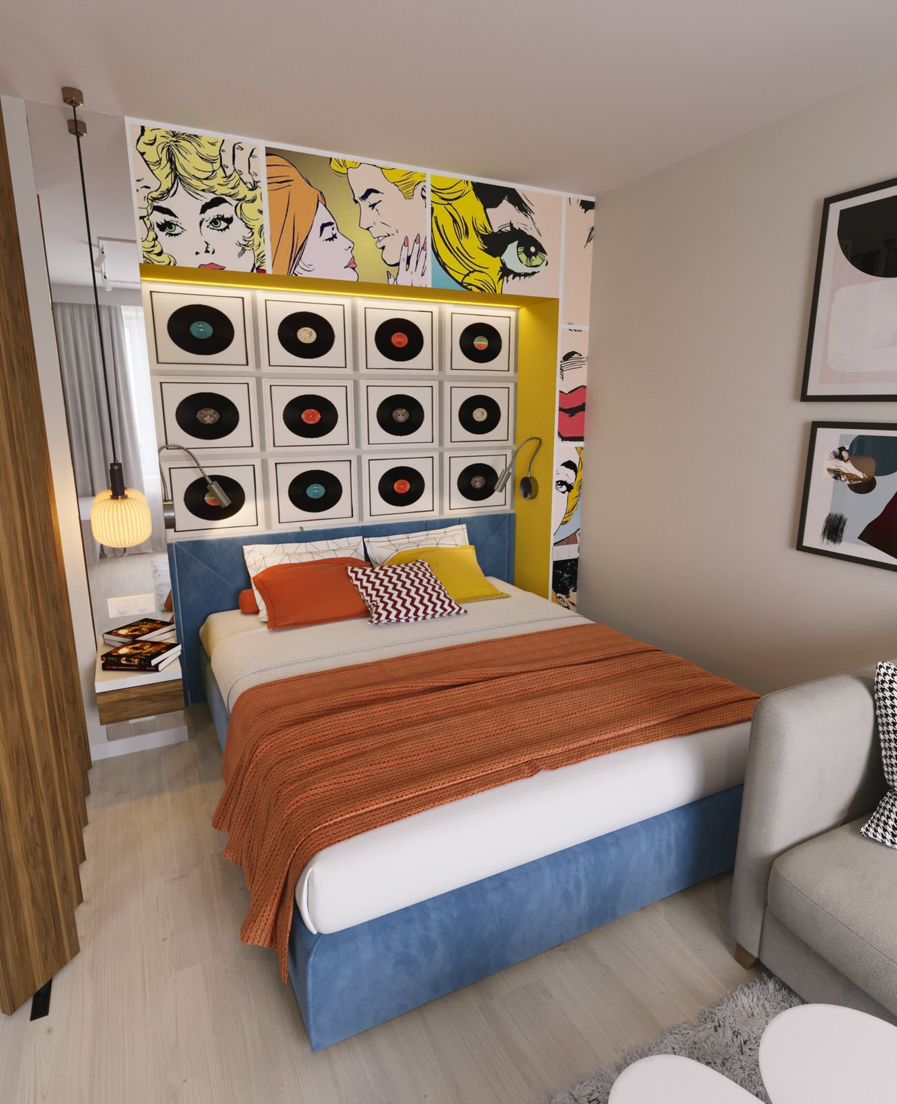 Квартира студия для молодой пары