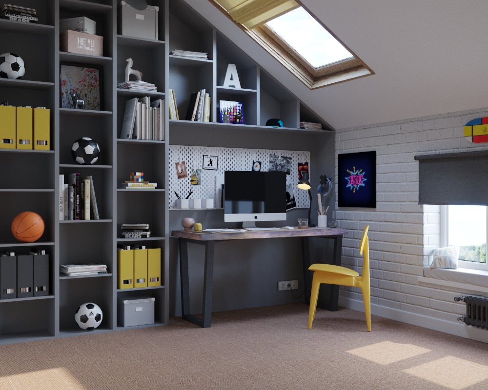 Комната мальчика-подростка