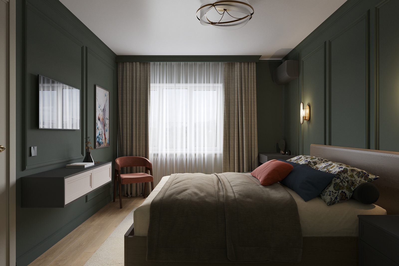 Проект трехкомнатной квартиры