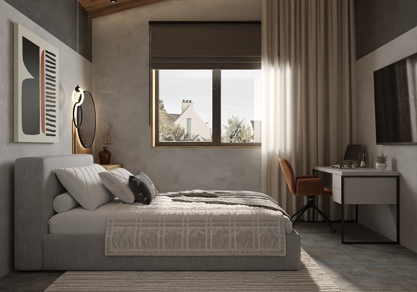 Деревянный дом в поселке Лаки парк