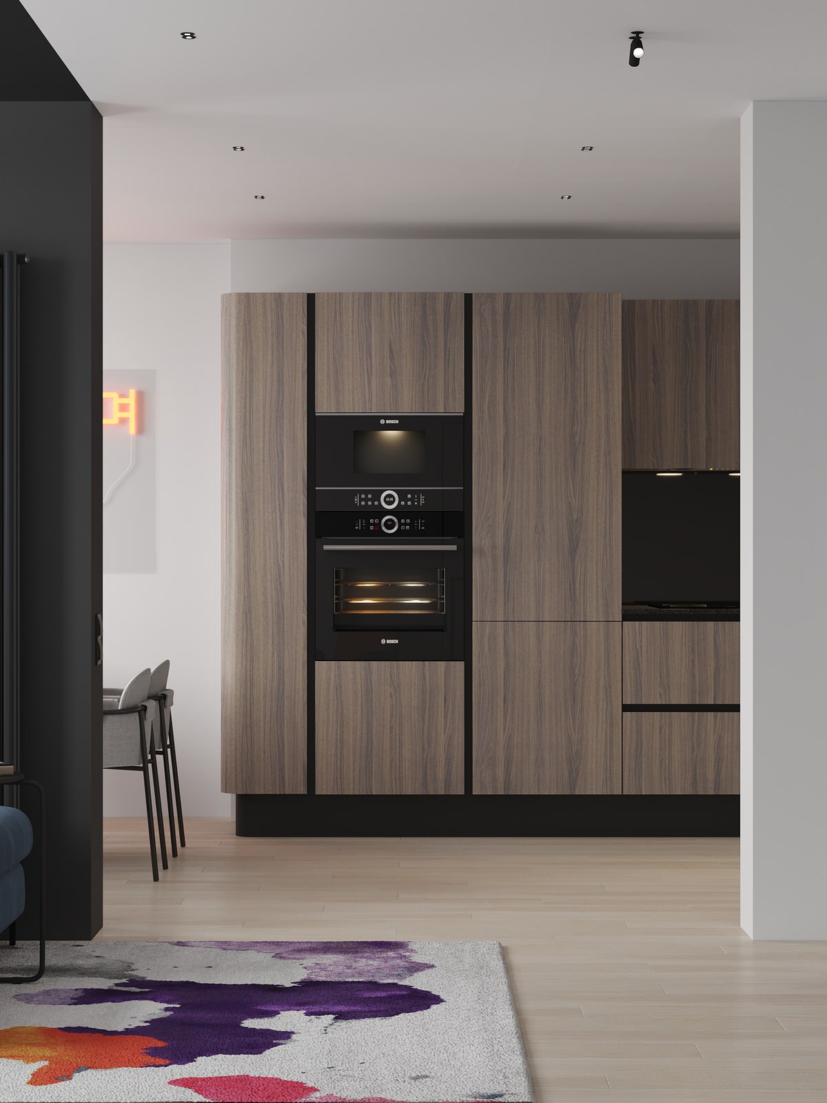 Квартира в стиле минимализма для молодой девушки