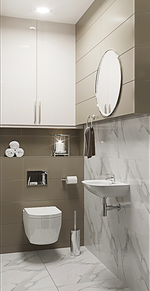 Санузел в квартире жк Острова