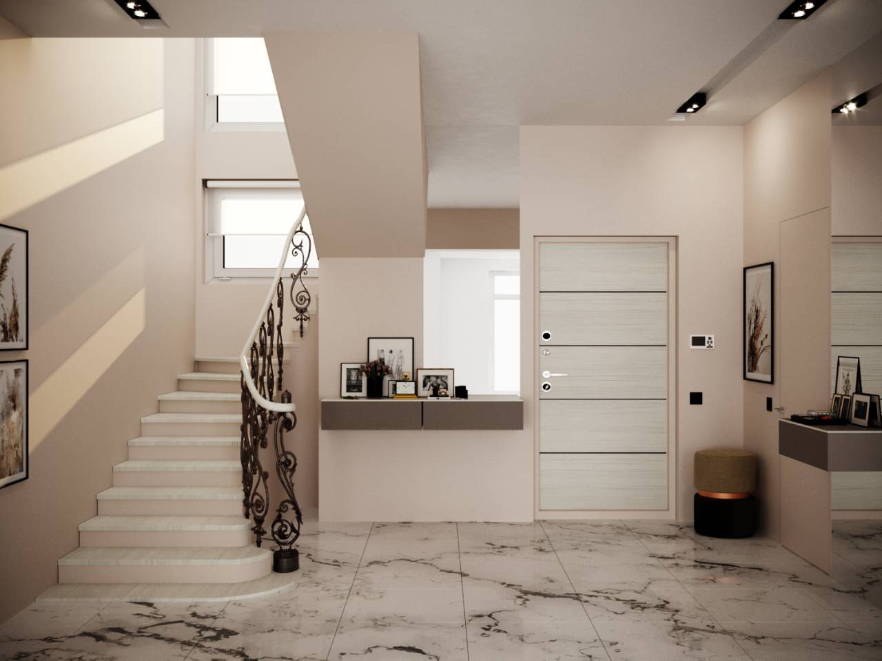 Обложка проекта: Прихожая в частном доме г. Таганрог