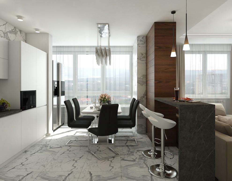 Гостиная. ЖК "Изумрудный"