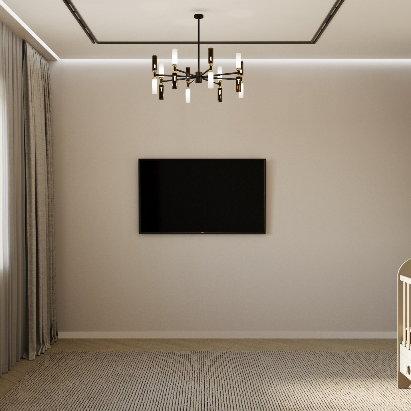 Дизайн проект квартиры для молодой семья с ребенком