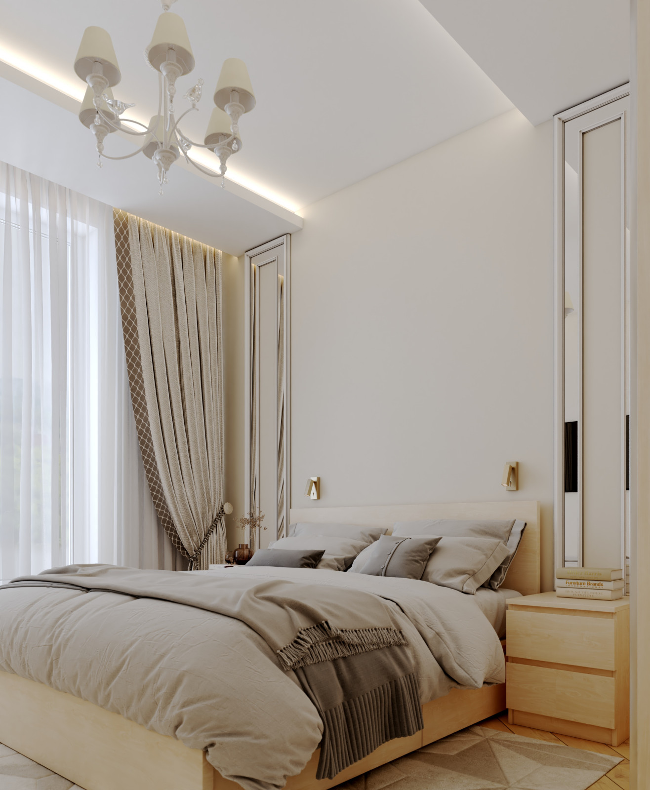 Квартира для пожилой пары в ЖК "Ривер Парк"