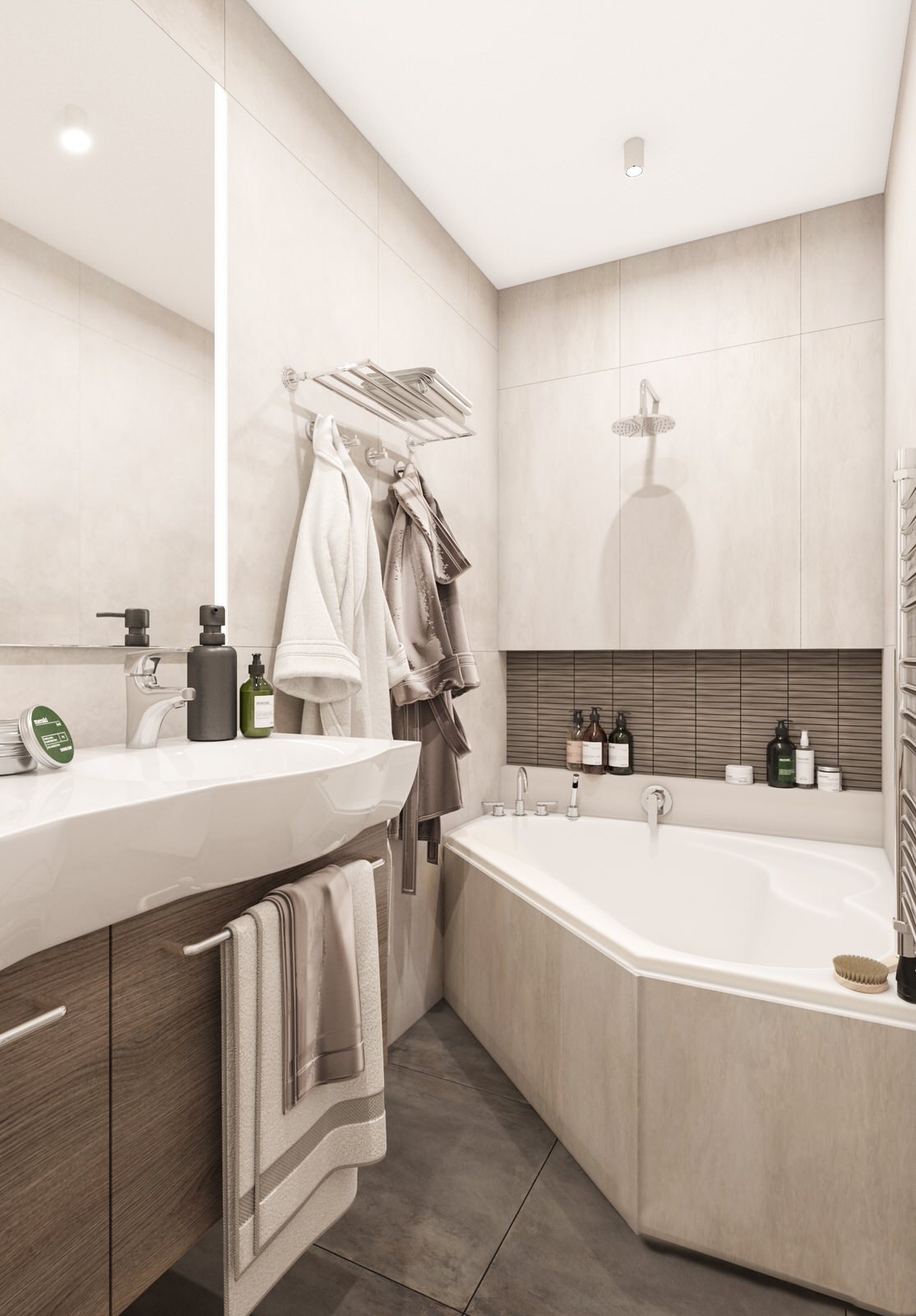 Обложка проекта: Квартира в ЖК Приморский квартал