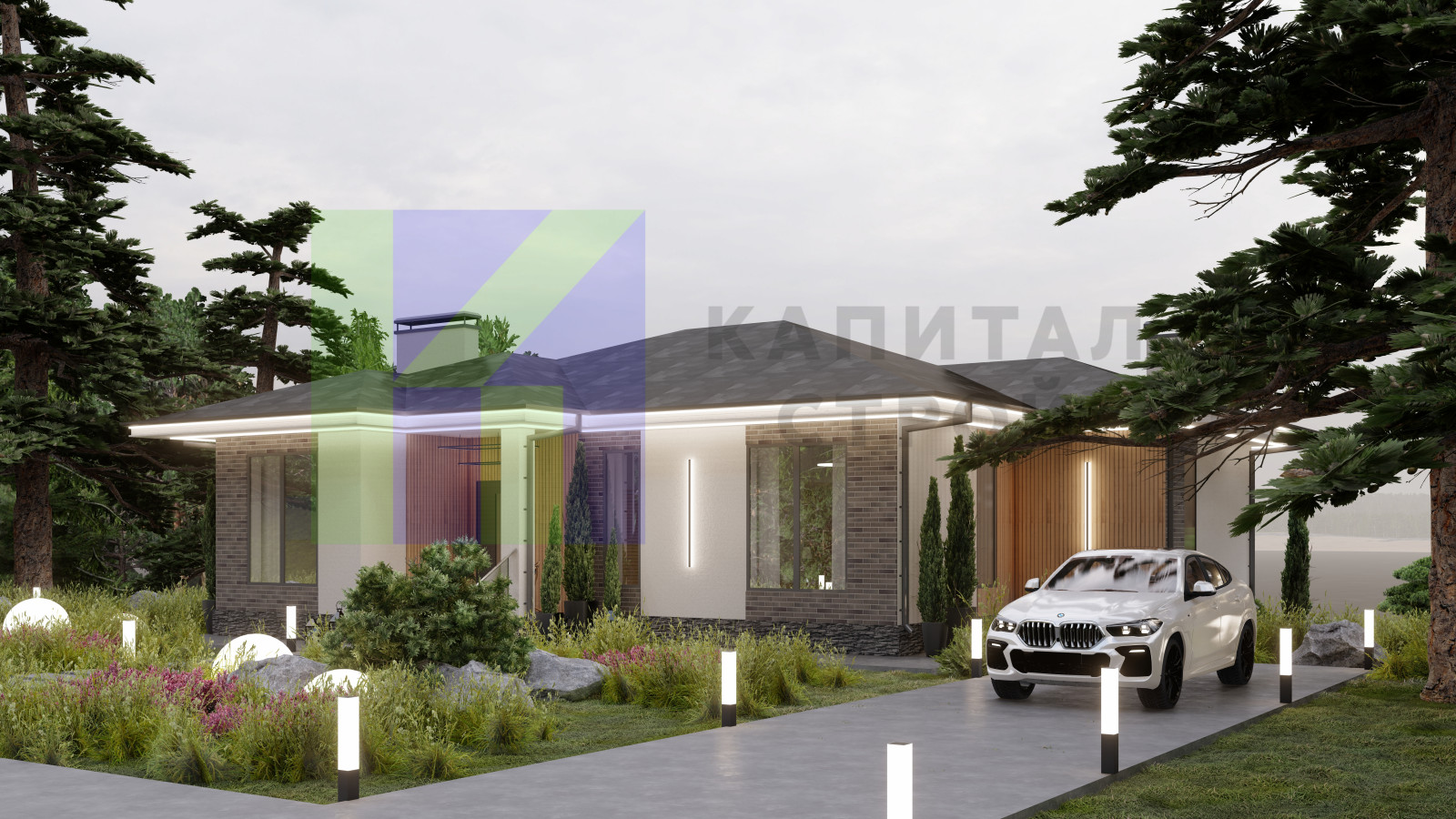 Загородный дом КС6-113,5м