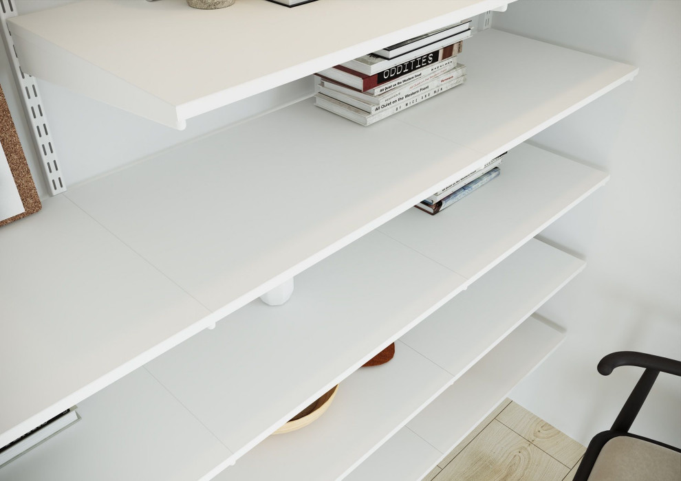 Обложка проекта: СИСТЕМА ПОЛОК В НИШЕ ПОД ЛЕСТНИЦЕЙ