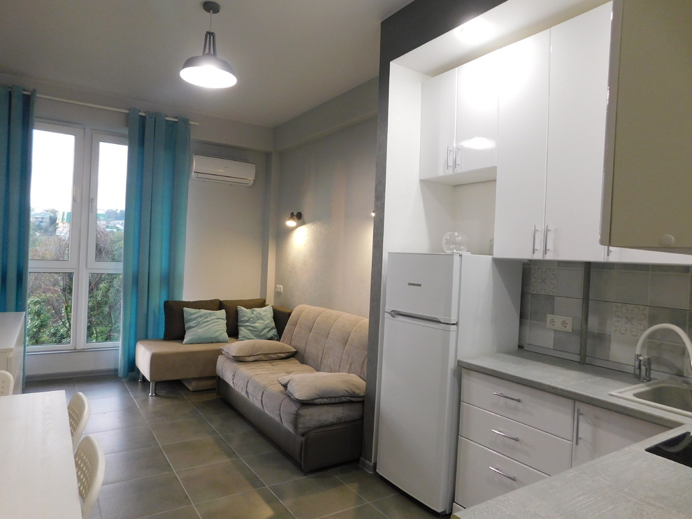 Стильная студия 25м2.   ЖК Романовский