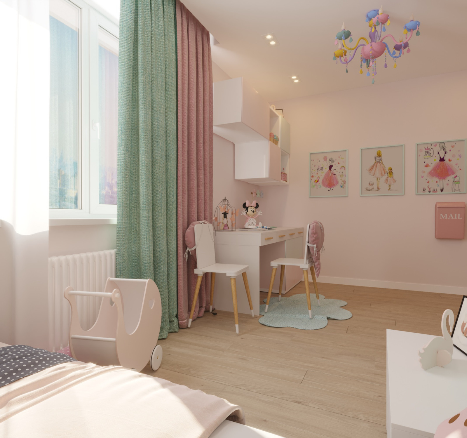 Квартира неоклассика 140м2 г.Новосибирск