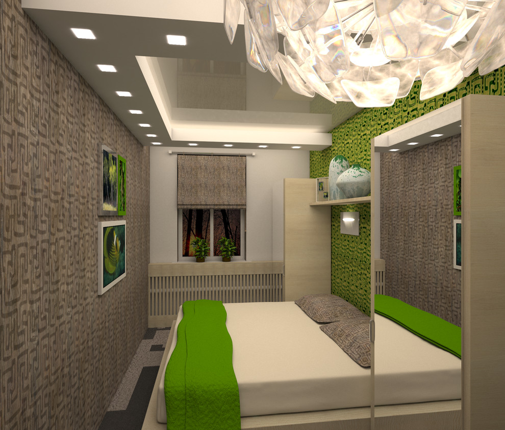 Зеленая спальня