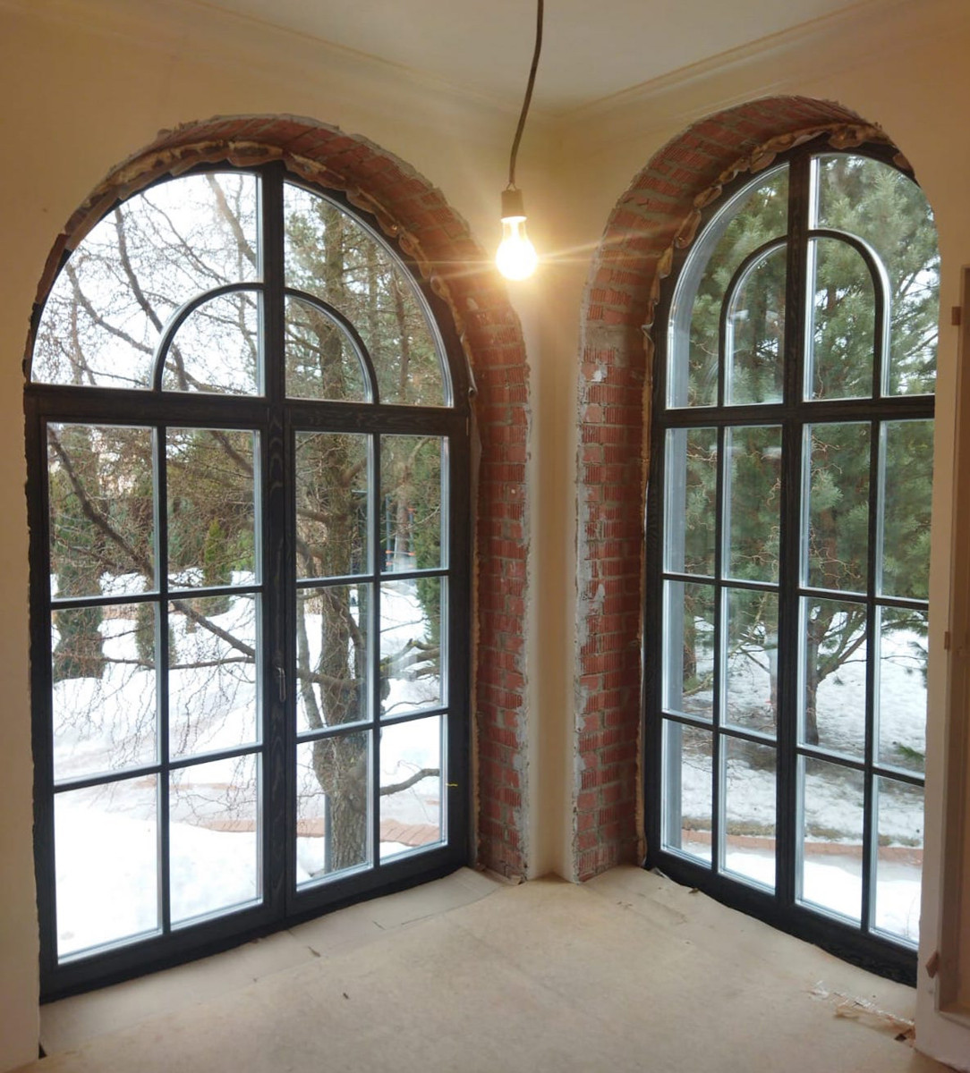 Обложка проекта: Окна из дерева в английском стиле