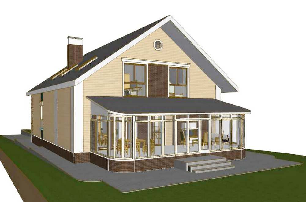 Обложка проекта: Коттедж в Новом Покровском