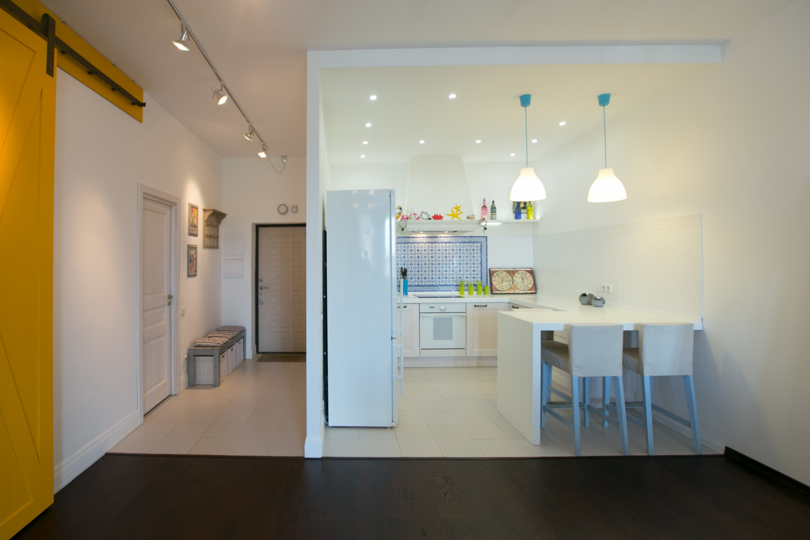 Moscow small studio 70 m2