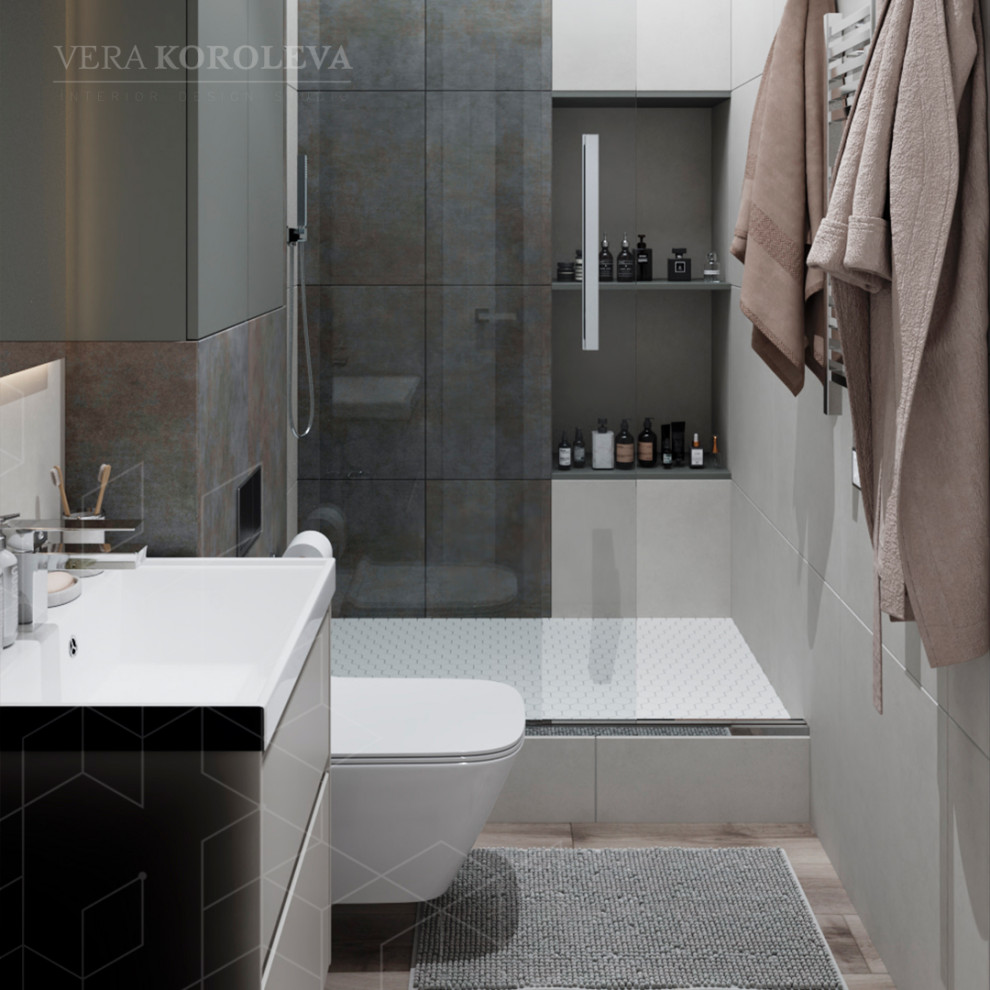 Дизайн-проект двухкомнатной квартиры в современном стиле