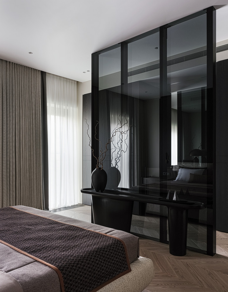 Монохромная квартира 90 м2 в центре Москвы