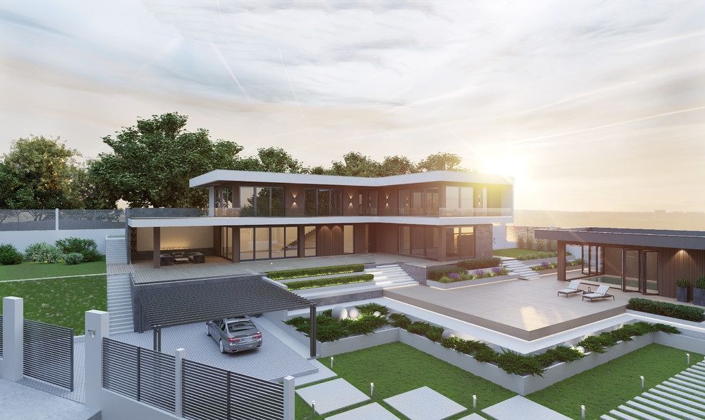 Вилла в поселке Мысхако