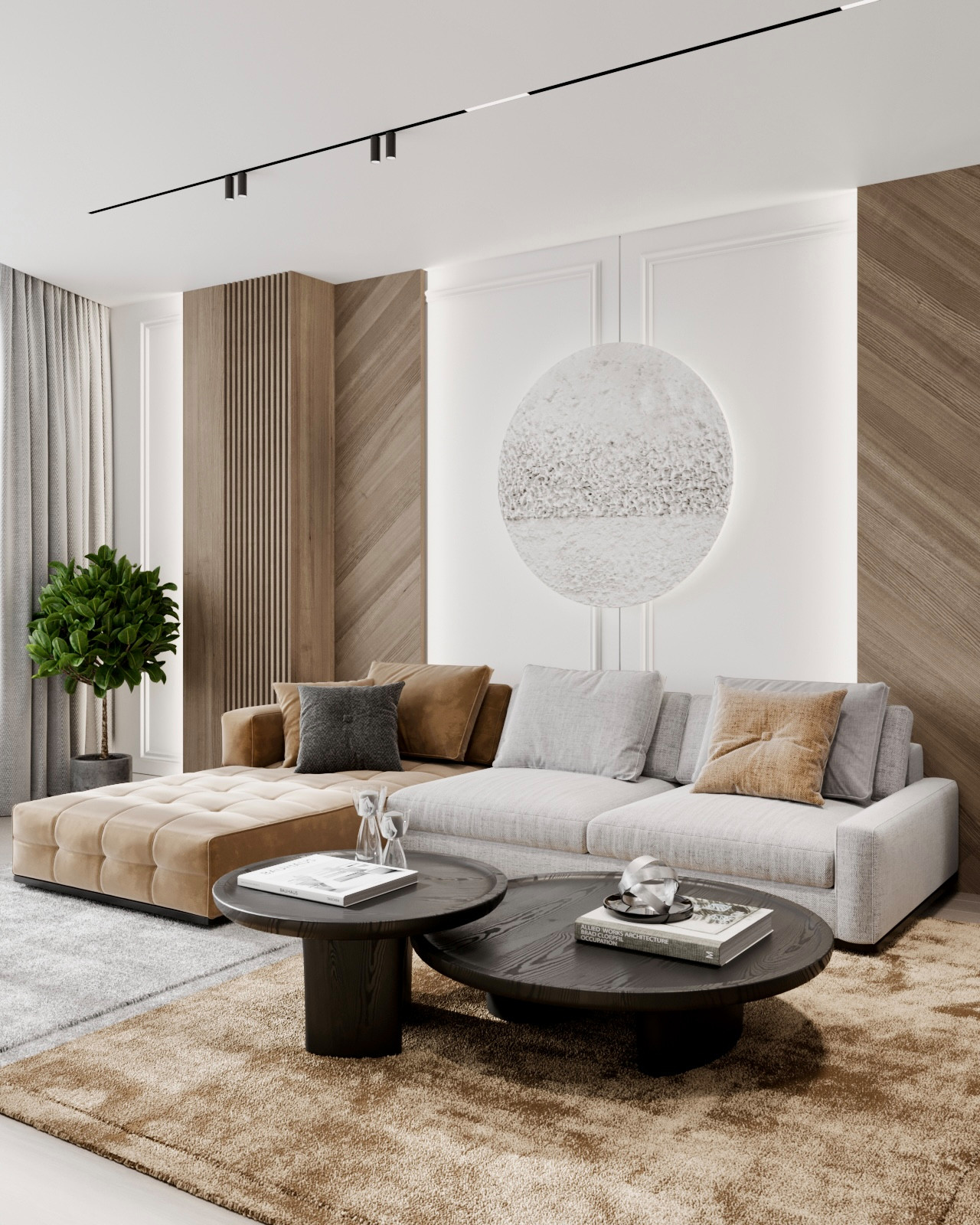 Стильная квартира в ЖК Триколор