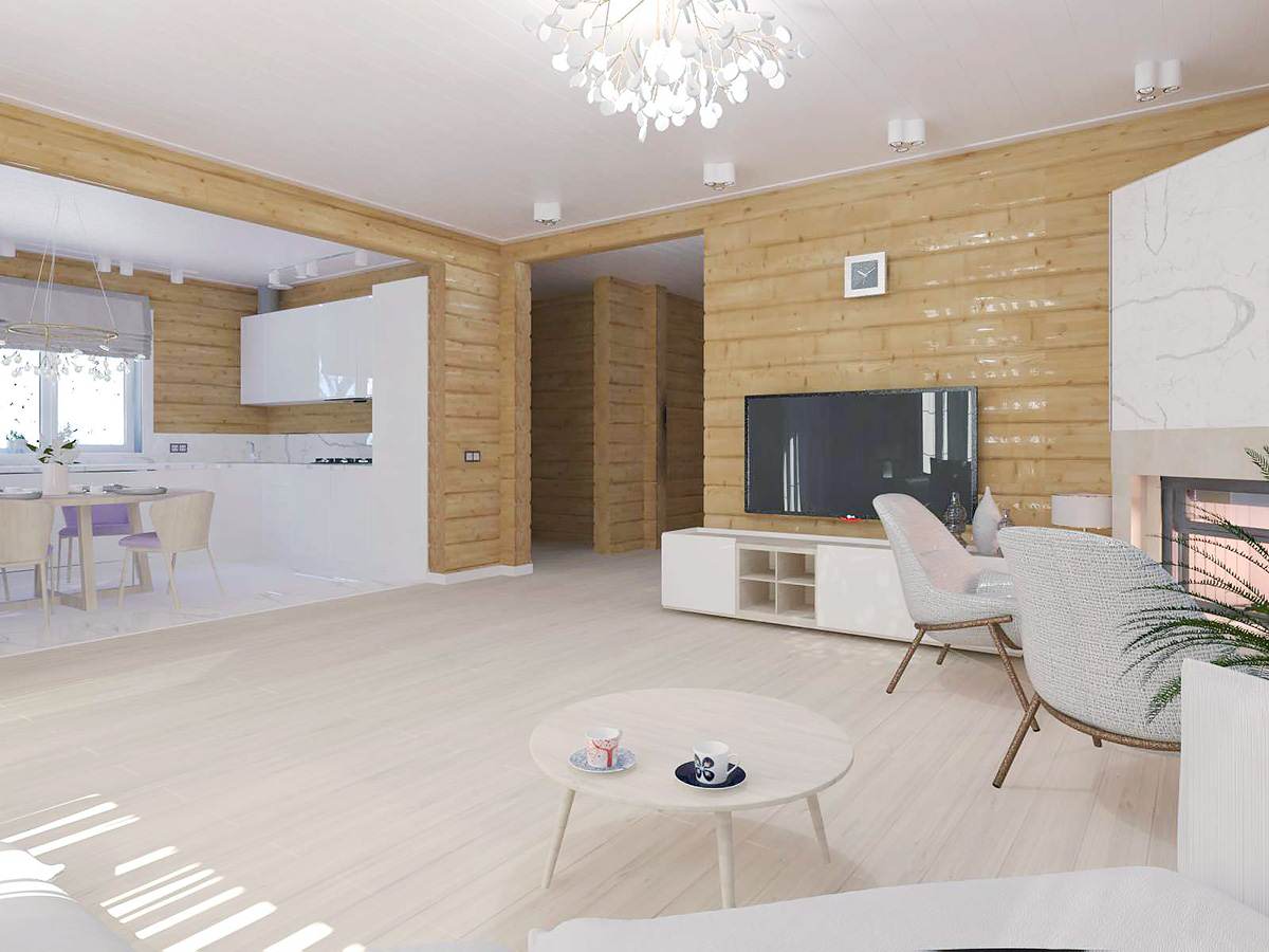 Дом из клееного бруса