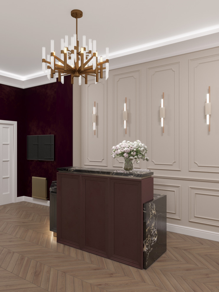 Дизайн офиса, в котором задействованы различные стили