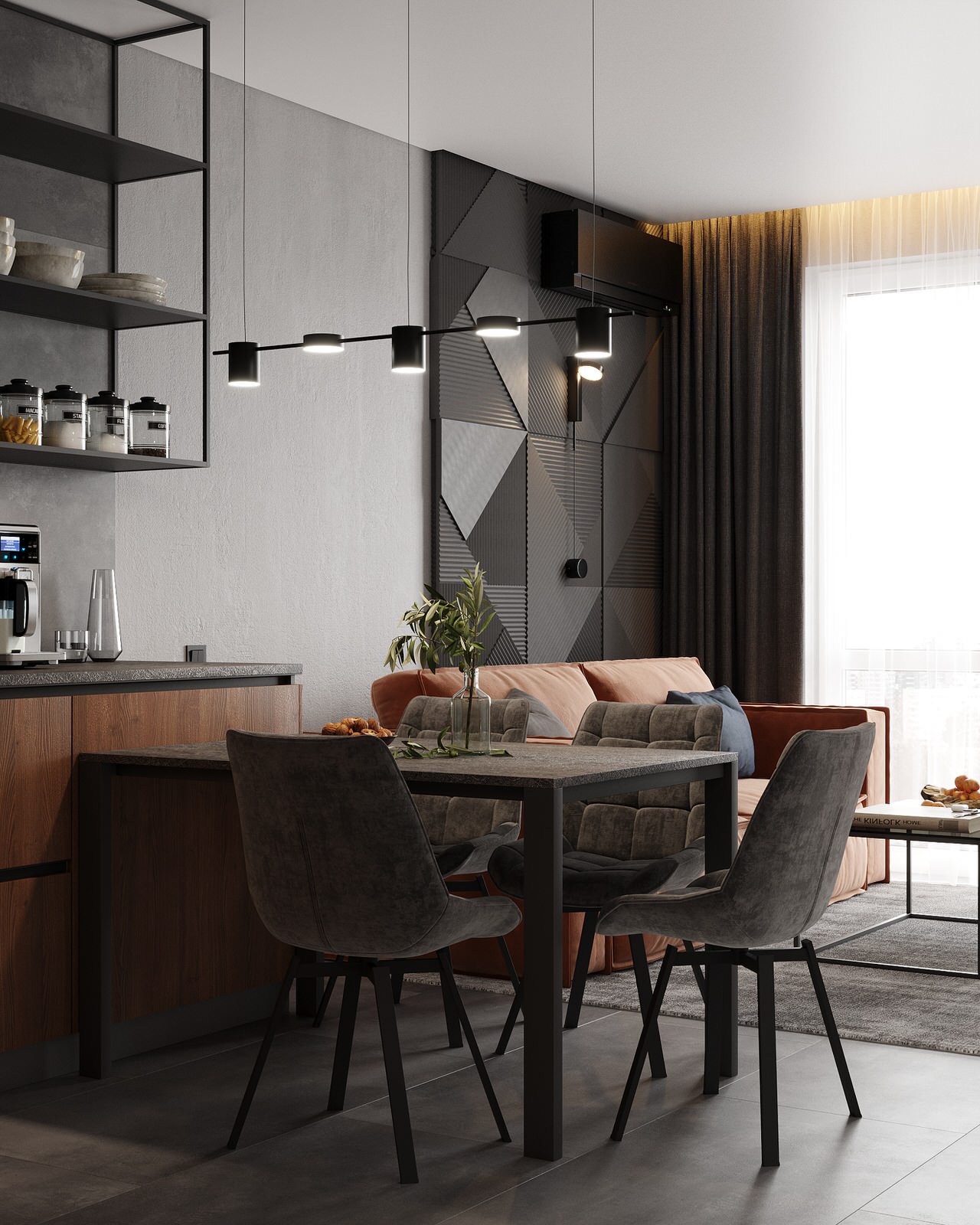 Дизайн-проект квартиры 62м2 г. Москва