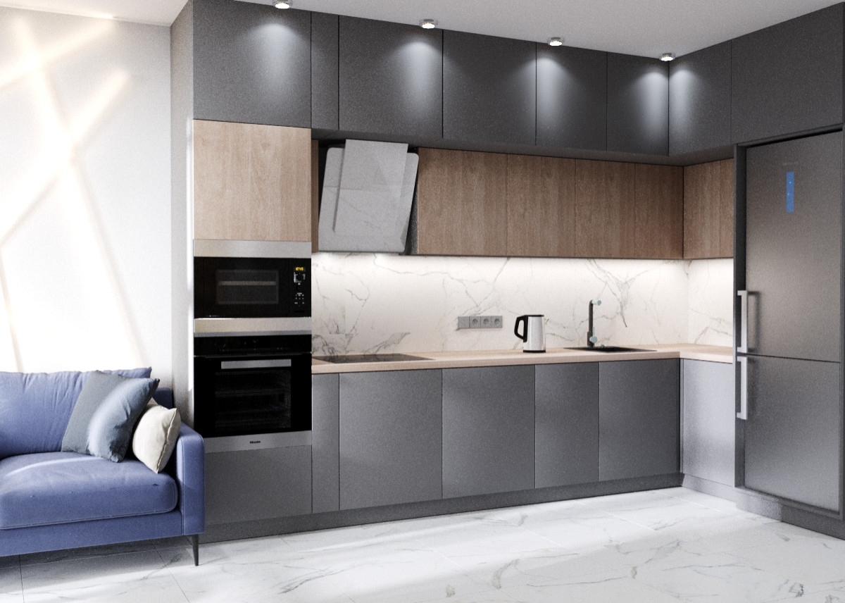 дизайн 2-ух комнатной квартиры