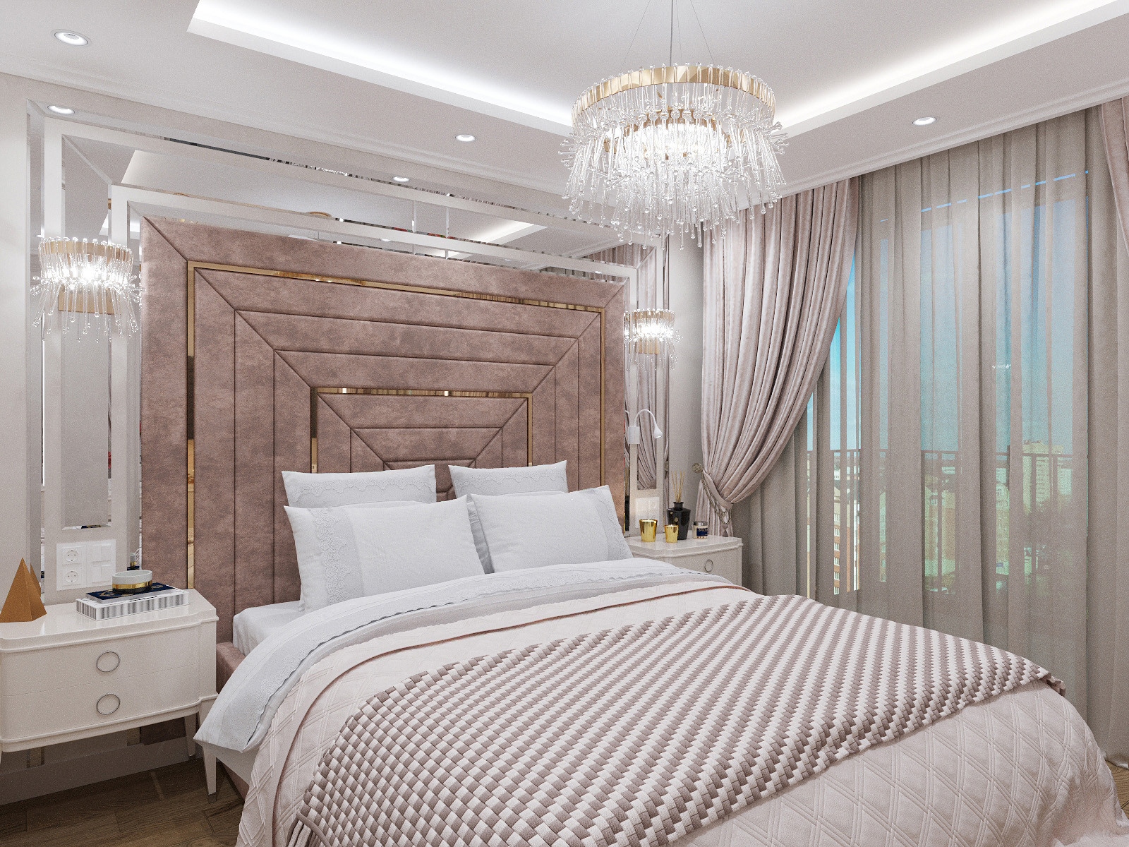 Проект двухуровневого пентхауса в ЖК "Парковый"