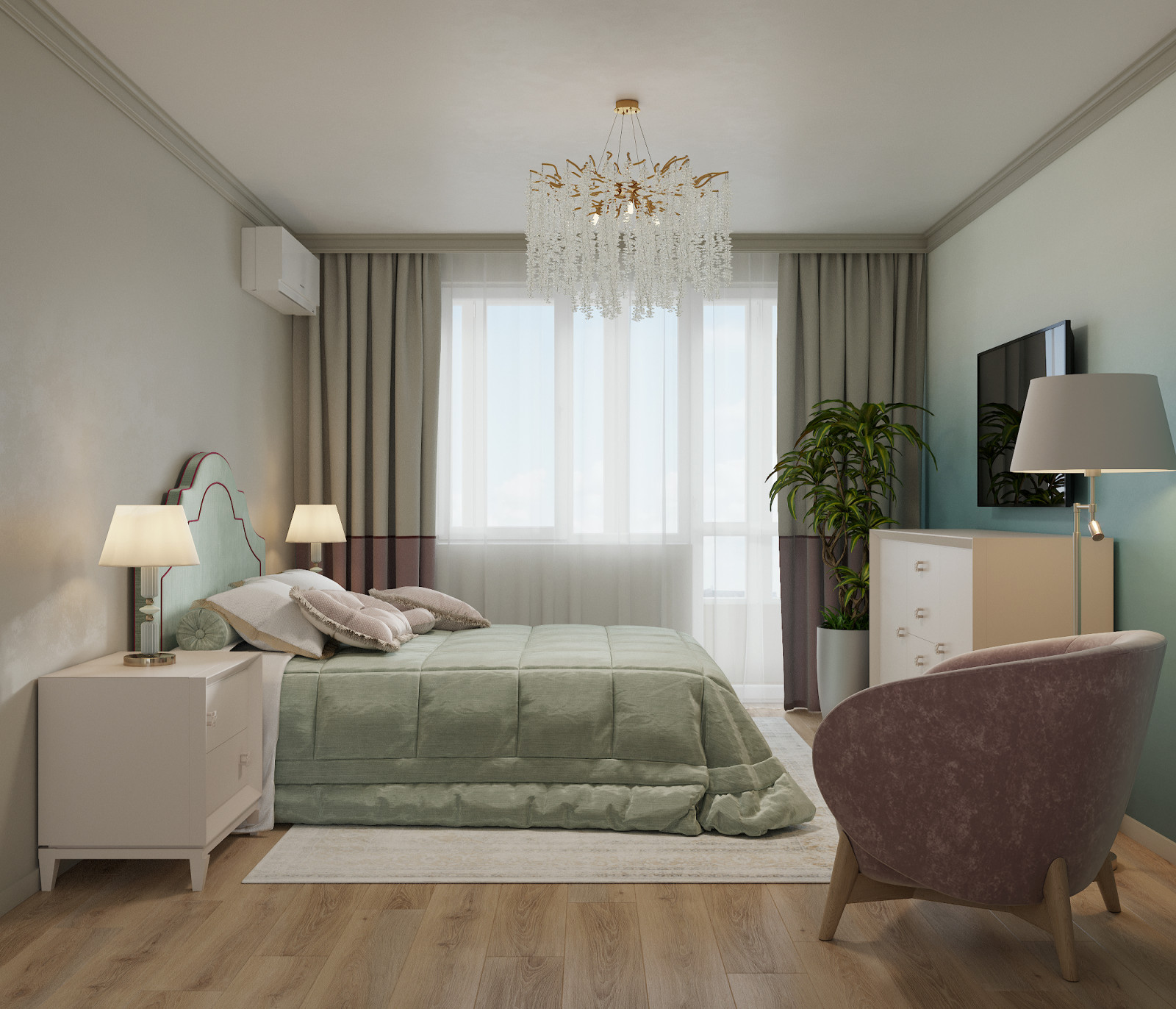 Фисташка 128м2