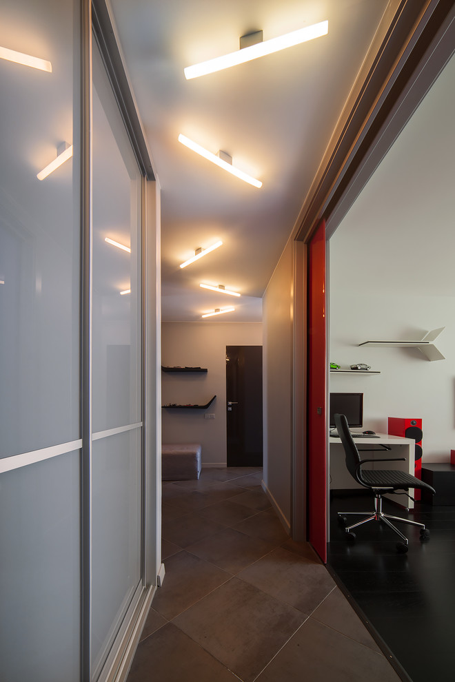 Современная холостяцкая квартира