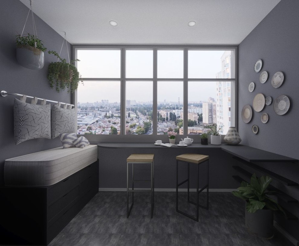 Дизайн-проект интерьера квартиры "За гранью"