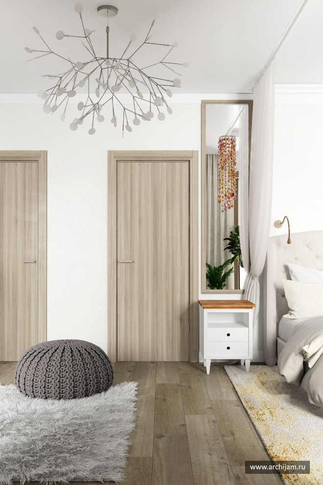 Раменское спальня в таунхаусе.