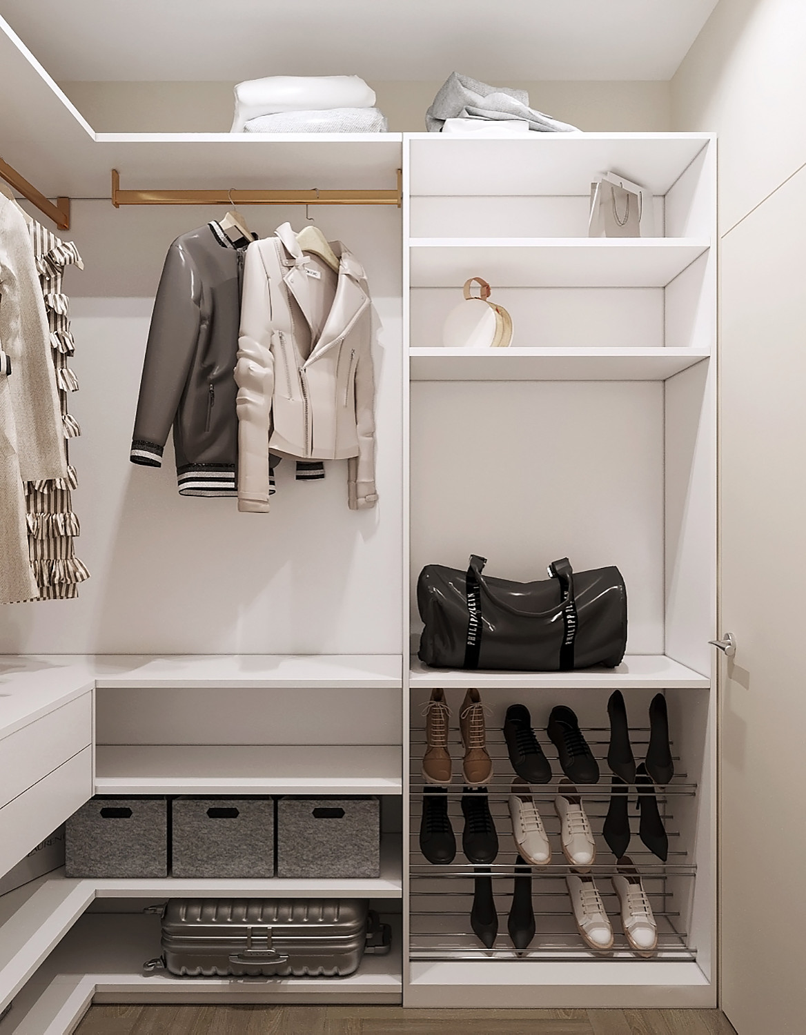 Обложка проекта: Квартира в ЖК “Leningrad”, который был выполнен для молодой пары.