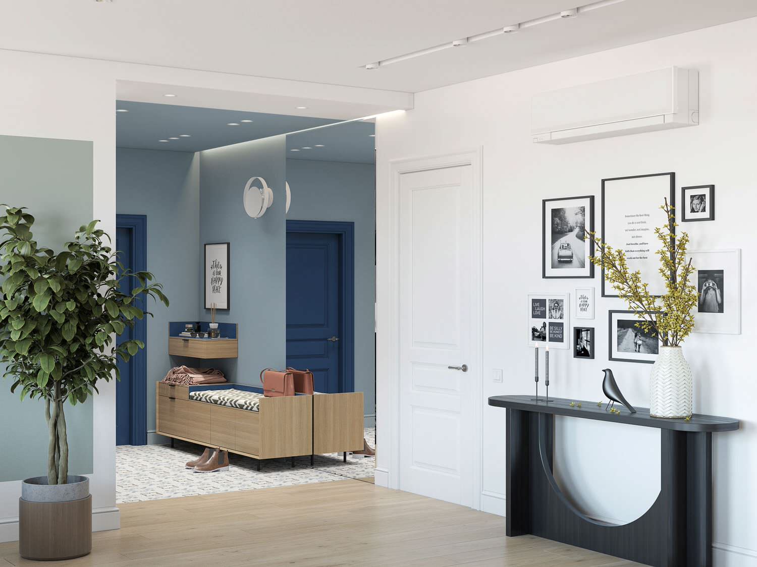 Дизайн интерьера четырехкомнатной квартиры в г. Москва