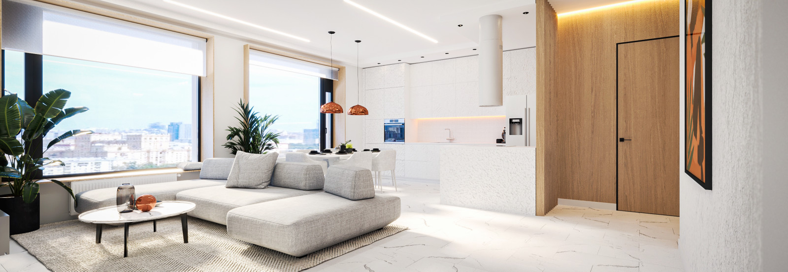 Дизайн-проект квартиры ЖК "Градеков"