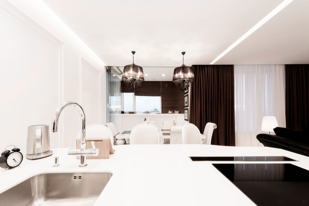 Ремонт двухкомнатной квартиры 70 кв.м в стиле ар-деко