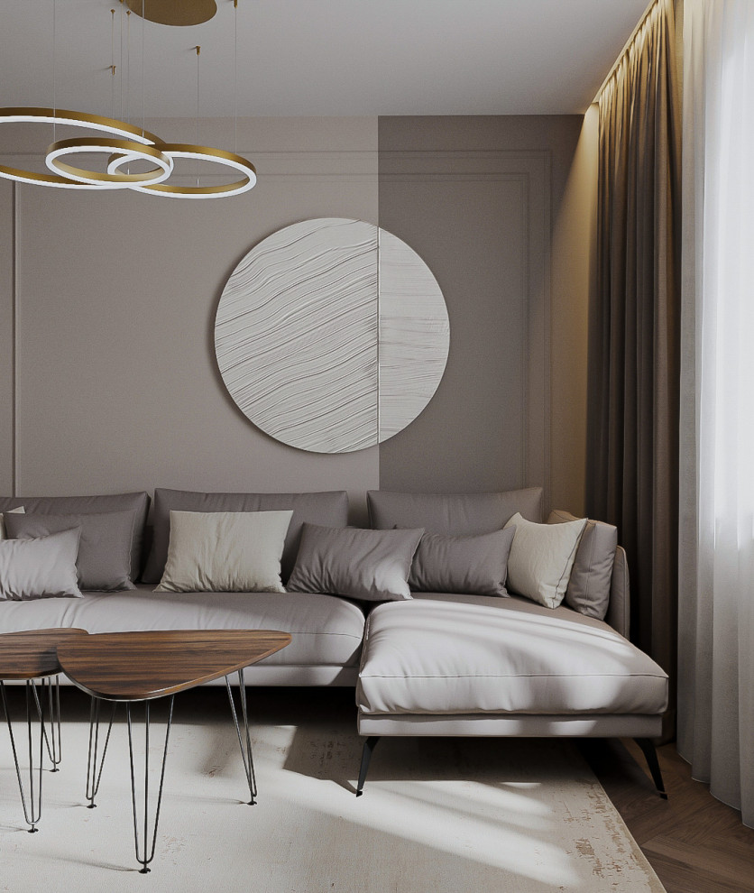 Усть-Илимск, квартира 45 кв, визуализация