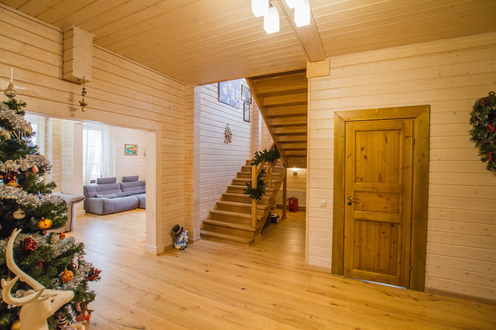 Деревянный дом из клееного бруса 329 метров (GOOD WOOD)