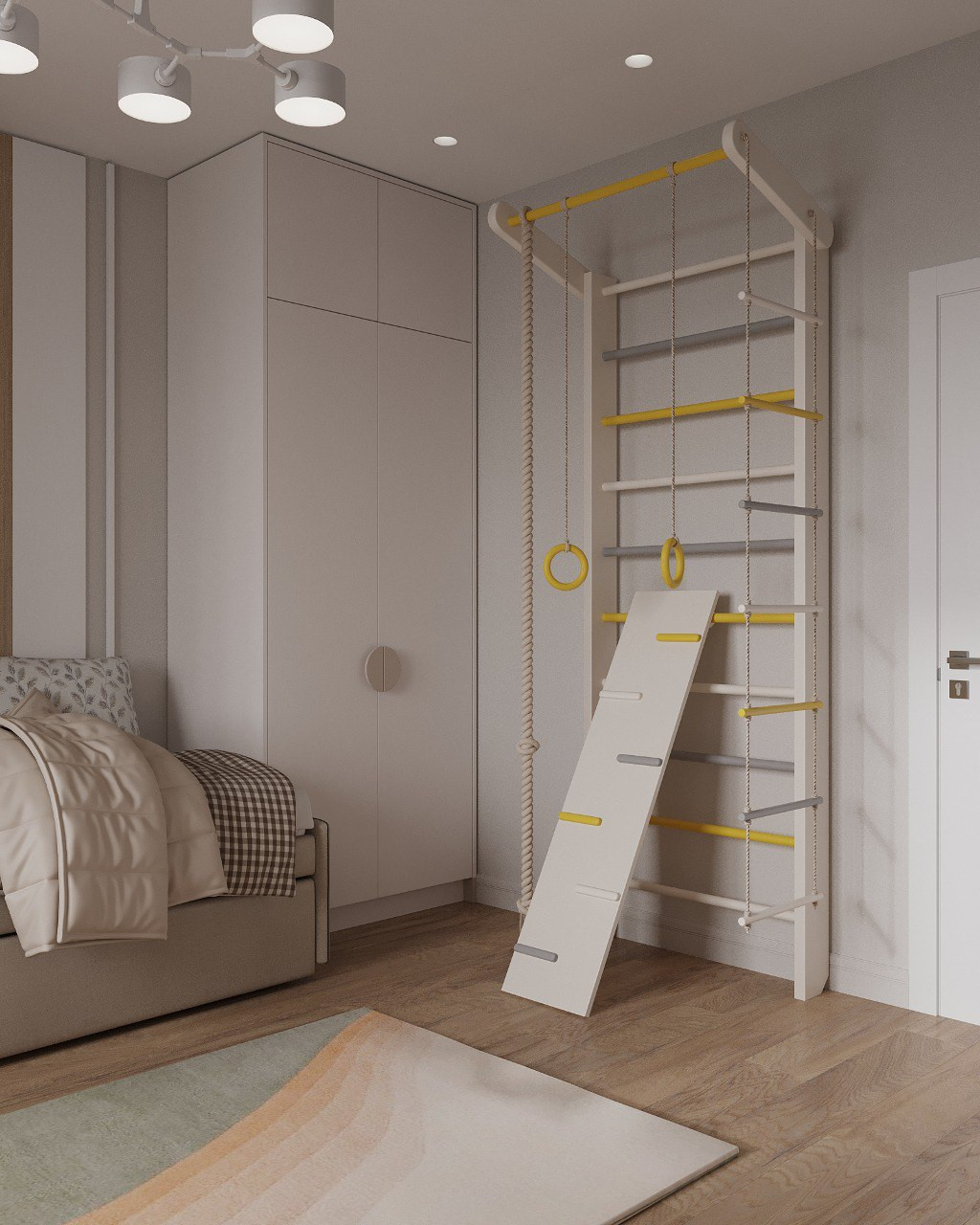 Дизайн 3-х комнатной квартиры в ЖК ГАЛАКТИКА PRO