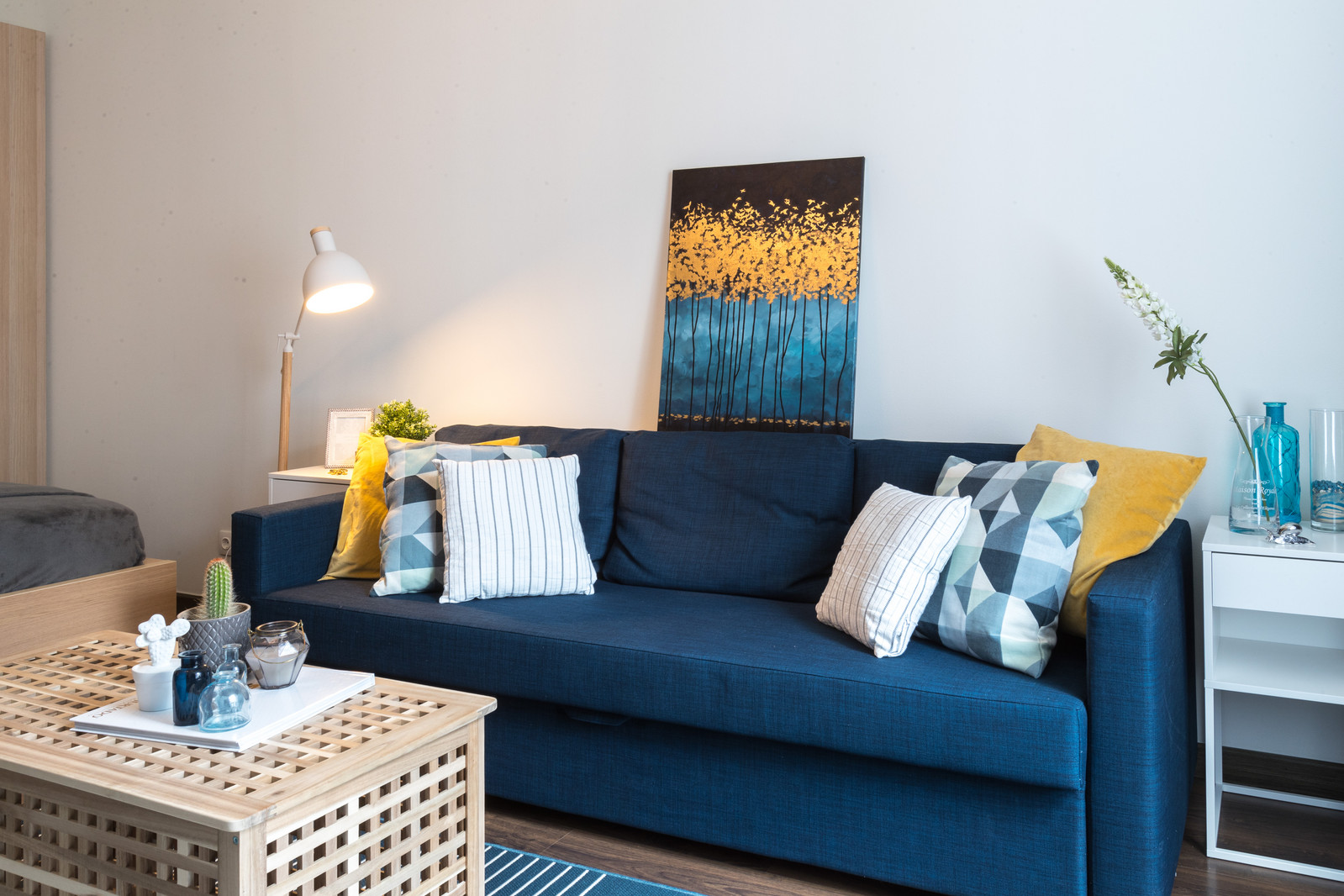 Квартира для сдачи в аренду. Дизайн-проект за неделю.