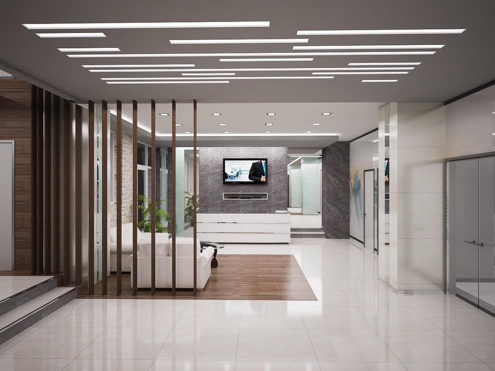 Дизайн холла для группы компаний "Триумф"