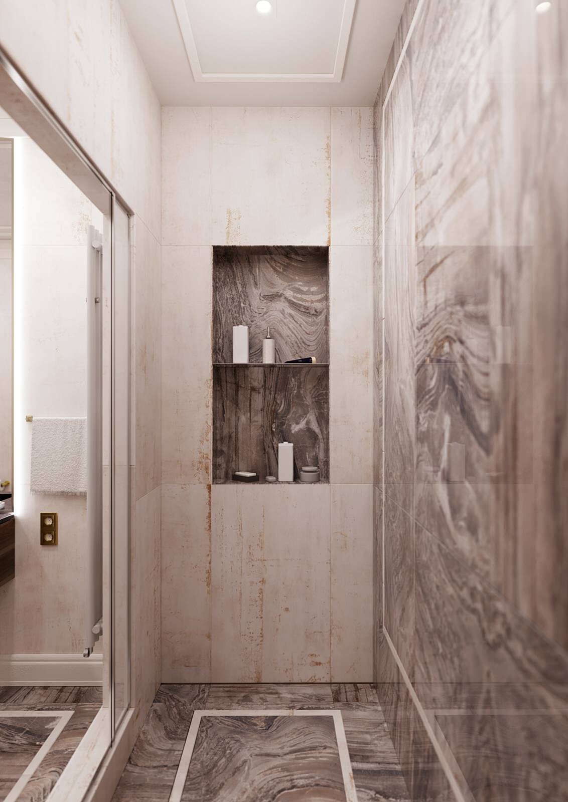 Проект интерьера квартиры в ЖК «Солнечный Олимп»