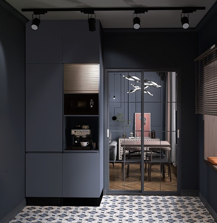 Обложка проекта: Трехкомнатная квартира для холостяка в историческом центре